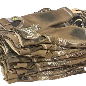 Lederhosen bavaroises en daim de chèvre de qualité supérieure, style Oktoberfest, longueur genou, tricotées, séchage rapide - Product Image 1