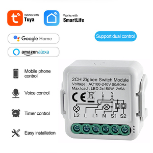Tuya Control remoto inalámbrico Módulo de relé universal Luz Potencia Mini interruptor inteligente - Product Image 3