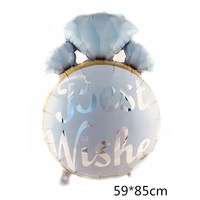 Decoraciones de la serie Crown del Día de la madre Globos de papel de aluminio Delantal Trofeo Guirnalda Globos de fiesta para celebraciones