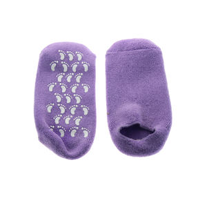 1 Pair Moisturizing Women <strong>Girls</strong> <strong>Feet</strong> Heel Beauty Tools Cooling Gel Sock <strong>Foot</strong> Cover - Product Image 1