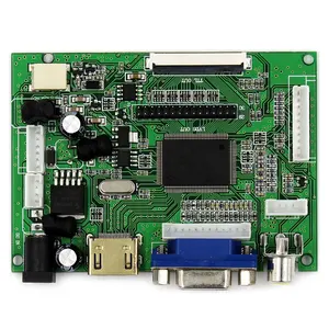 HD MI 2AV 30pin lvds 50pin TTL lcd driver borad Universal lcd controller board for lots of lcd panel