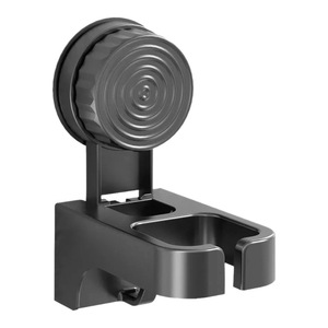 Hair Dryer Holder With Suction Cup Wall Mounted Punch Free Storage Solution For Bathroom - Product Image 5