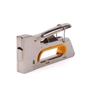 Pistola <span class=keywords><strong>grapadora</strong></span> de sofá de madera, Manual, resistente, <span class=keywords><strong>precio</strong></span> al por mayor, <span class=keywords><strong>grapadora</strong></span> de tela, pistola de grapas de pared - Product Image 1