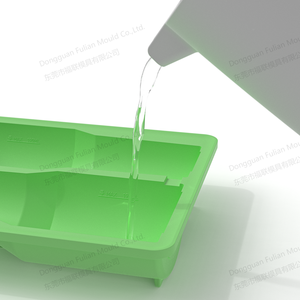 Moule à glaçons réutilisable en silicone de qualité alimentaire pour gobelet de 40 oz, option de logo personnalisé - Product Image 4