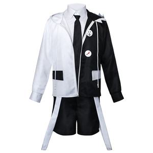 Costume de cosplay Anime <span class=keywords><strong>Danganronpa</strong></span> V3 Shuichi Saihara Kokichi Ouma, uniforme scolaire, perruque, chapeau, tenue, costume d'Halloween - Product Image 3