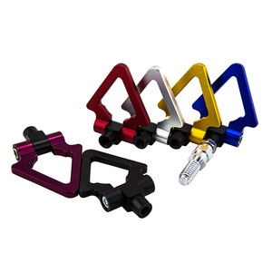 Crochets de remorquage triangulaires en aluminium LZONE pour BMW et voitures européennes PQY009 - Product Image 2