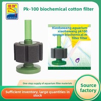 Filtre à éponge biologique pour aquarium XINYOU |   Boîte en plastique |   Filtration biologique silencieuse pour les aquariums de crevettes |   Installation facile |   PK-80-350 |