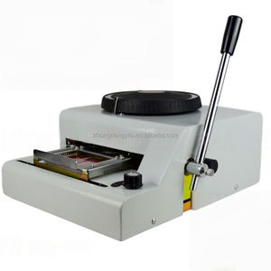 Máquina Manual para Grabar Placas de Identificación para Perros, Máquina de Grabado en Relieve para Tarjetas de PVC y Aluminio - Product Image 2