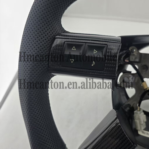 Nouveau produit en gros : Volant en cuir perforé en fibre de carbone pour Chrysler 300C - Product Image 3