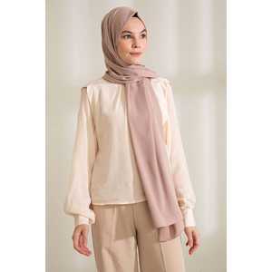 ผ้าคลุมศีรษะเมดินา ซิลค์ ชาล สโตน สำหรับผู้หญิง ผ้าคลุมยาว น้ำหนักเบา สวยหรู แฟชั่นเครื่องประดับ - Product Image 1