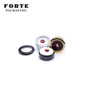 Boîte de présentation élégante FORTE en métal et verre, forme ronde, pour bijoux et pierres précieuses - Product Image 5
