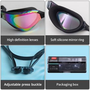 חינם מדגם חם למכירה באיכות גבוהה למבוגרים שחייה תחרות נשים אוניברסלית גברים שחיה משקפי מגן - Product Image 6