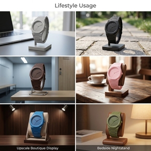 <span class=keywords><strong>Montres</strong></span> à quartz unisexe 2025 pour hommes et femmes, bracelet en plastique, écologiques, <span class=keywords><strong>de</strong></span> luxe, vente en gros, fabricants transfrontaliers - Product Image 5