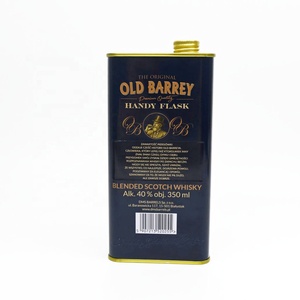 Boîte rectangulaire en fer blanc avec doublure intérieure en PEHD de qualité alimentaire pour vin, spiritueux et whisky - Product Image 2