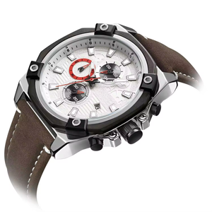 Relojes de Pulsera de Cuarzo con Correa de Cuero para Hombre, Relojes Deportivos Casuales para Estudiantes y Jóvenes, Relojes Mecánicos de Lujo a la Moda, Resistentes al Agua - Product Image 6