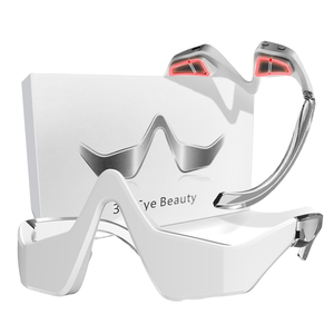 Masseur oculaire sans fil à micro-courant LED, thérapie par lumière rouge ABS, anti-rides, anti-cernes, outil de beauté - Product Image 1