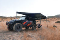 Tente de douche latérale pour voiture tout-terrain JH 4x4, cabine de change portable, écran d'intimité à 360 degrés pour le camping, les SUV et les aventures en overland