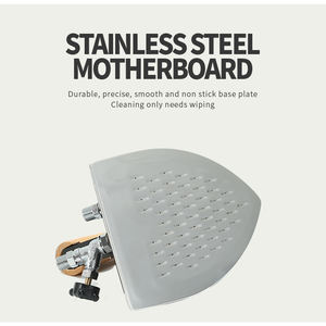 Fer à repasser électrique commercial Yufeng YL-6A avec semelle en acier inoxydable, générateur de vapeur et fonction vapeur puissante pour les usines de confection - Product Image 6