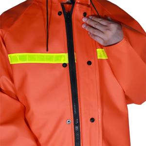 Ensemble imperméable de haute qualité en PVC réfléchissant avec veste et pantalon pour l'aquaculture marine, les travaux miniers et les patrouilles en montagne - Product Image 3