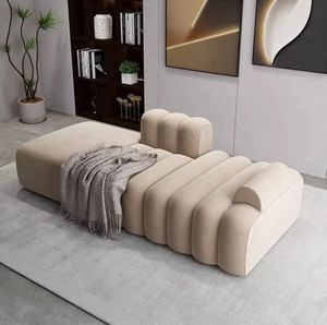 Modern Leather Long Bench Sofa Soft Storage Creative Bed End <b>Stool</b> Bedroom <b>Low</b> <b>Stool</b> Living Room Shoe Changing Bench - Product Image 1