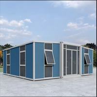 Casas Prefabricadas Plegables con Ventaja de Precio, Paneles Sándwich de Acero, Construcción Móvil/Casas Contenedor Plegables Portátiles en Venta