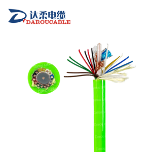 Câble sous-marin <span class=keywords><strong>Darou</strong></span> pour ROV, blindé renforcé, résistance à la rupture 250 kg, étanche, gaine PU, basse tension, 100 m, pour caméra d'inspection des égouts - Product Image 1