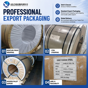 Factory Price 347H Satin Finish 4.0mm x 1500mm Hot <b>Rolled</b> EN 10088 Stainless Steel Coil with Superior Surface Quality - Product Image 2