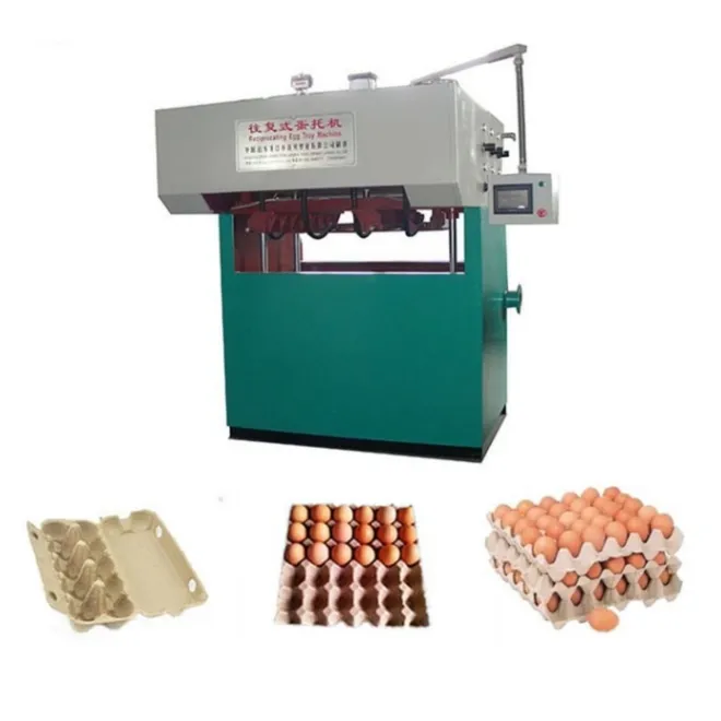 Сельскохозяйственный бизнес 30 полостей бумажный лоток для яиц делая машину картонный лоток для яиц производственная линия