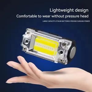 Portable Multifunctional LED Fishing Headlamp <b>USB</b> <b>Rechargeable</b> with Built-In Battery Head-mounted Camping Hat Clip <b>Light</b> - Product Image 4