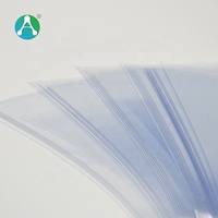 Feuille de plastique acétate PVC transparente à haute brillance, prix bas, vente chaude