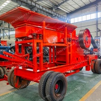 Concasseur à mâchoires portable fiable pour le concassage de sable, de granit, de pierre, de bauxite et de minerai de cuivre