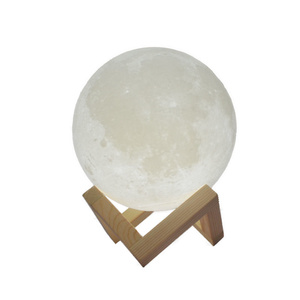 Đèn Mặt Trăng 3D, Đèn Phòng Ngủ Đèn LED Thay Đổi Màu Sắc/Đèn Mặt Trăng Luna - Product Image 2
