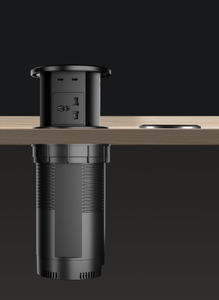 Venta caliente Pop Up Outlet Gabinete de cocina Toma de corriente eléctrica de escritorio con USB - Product Image 3