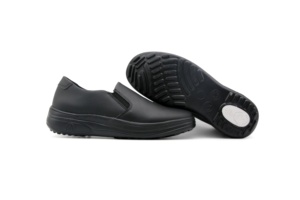 Giày làm việc phòng sạch ESD Unisex siêu nhẹ mềm mại chống tĩnh điện, giày y tế, giày y tá màu trắng và đen - Product Image 5