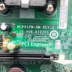 Ordinateur embarqué ARBOR MCP61PM-HM 15 -V06-012201 REV.2.2 prenant en charge le processeur Athlon 64X2 Dual-Core et 4 emplacements DIMM DDR2 (240 broches) - Product Image 5