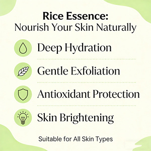 Sérum Ultra-Éclaircissant au Riz <span class=keywords><strong>Correcteur</strong></span> de Taches Brunes avec Glutathion et Acide Ferulique, Sérum Unifiant le Teint - Product Image 4