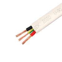 SAA Australischer Standard Kupfer-Litzenkabel PVC-Isoliert Niederspannung TPS-Kabel Zweiadrig mit Erdung 2,5mm Flachkabel für LKW-Einsatz