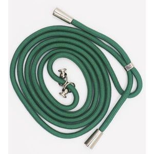 Green Braided <b>Cable</b> With Metal Ends For <b>Outdoor</b> Use 5M Length - Product Image 1