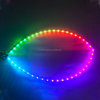 Accessoire de danse LED en forme de pétale lumineux pour spectacle sur scène, festival, événement, fête, concert, boîte de nuit, spectacle de mariage
