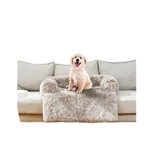 Dog Mats Detachable Dog Cushion Cover Pets Sofa Bed Winter Warm Plush Cat Nest Kennel <b>Blanket</b> Washable Matress Pads for Dogs - Product Image 1