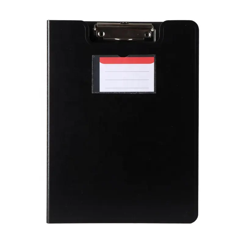 Student A4 Size Metal Clip PP Clipboard Board Menu Splint With Metal Clip