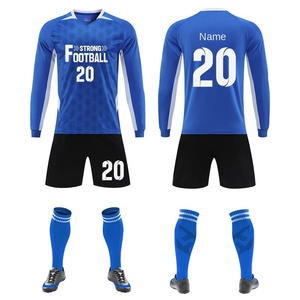 Maglia da Calcio a Maniche Lunghe Crop Top Autunno Inverno per <span class=keywords><strong>Uomo</strong></span>, Design Arabia Saudita, Set Sportivo per <span class=keywords><strong>Palestra</strong></span> e Sport per Adulti 100% - Product Image 4