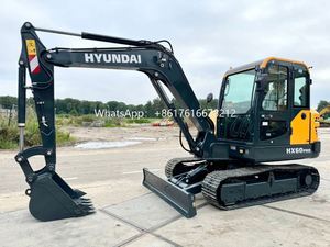 Excavadora Pequeña y Nueva Hyundai Modelo 60, Excavadora de 6 Toneladas HX60 Pro, Exportación de China - Product Image 4