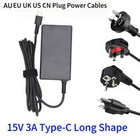 Chargeurs pour ordinateurs portables 45W compatibles avec les ordinateurs portables HP, tous 19,5V 2,31A 4,5*3,0mm et 7,4*5,0mm et adaptateur secteur Type C 15V 3A pour ordinateurs portables HP