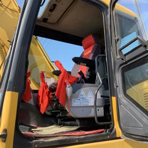 16 tonnes PC160 KOMATSU ont utilisé l'excavatrice avec les machines d'occasion originales de pompe à moteur Pc160-7 le Pc160LC-8 en vente bon marché - Product Image 5