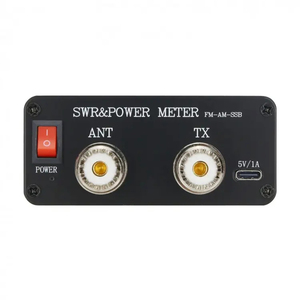 Đồng Hồ Đo Tần Số SWR-120 SWR Và Công Suất Sóng Ngắn SWR HF 1.8MHz-50MHz 0.5W-120W SWR HF FM AM CW SSB + Pin + Nhưng Có OLED - Product Image 5