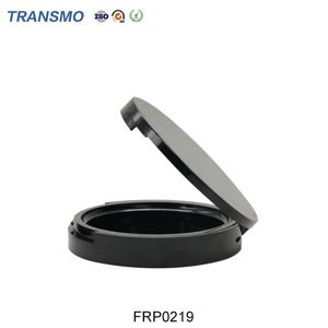 กล่องแป้งแต่งหน้าแบบส่วนตัว กล่องบลัชออนพลาสติกเปล่า กล่องแป้งสีดำ 50 มม. บรรจุภัณฑ์กล่องแป้ง - Product Image 6