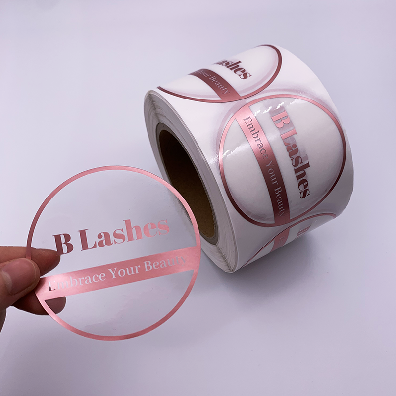 Stampa a caldo in lamina oro rosa