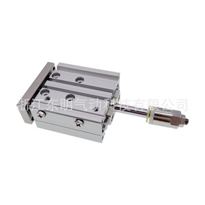 Cylindre pneumatique TCL TC-LJ16X20X32 20X25X30X40X50 S avec tige de guidage, corps en acier, type général - Product Image 1