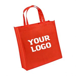 Sacs promotionnels personnalisés de haute qualité en non-tissé spunbond, sacs réutilisables en gros - Product Image 1